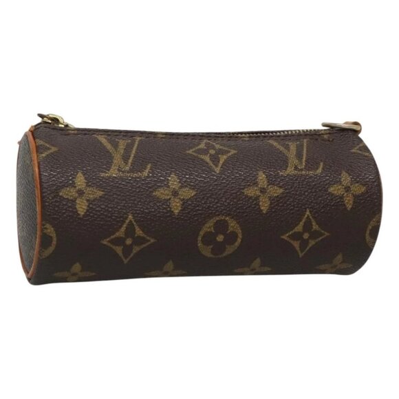 LOUIS VUITTON Monogram Papillon Pouch LV Auth - Picture 1 of 16